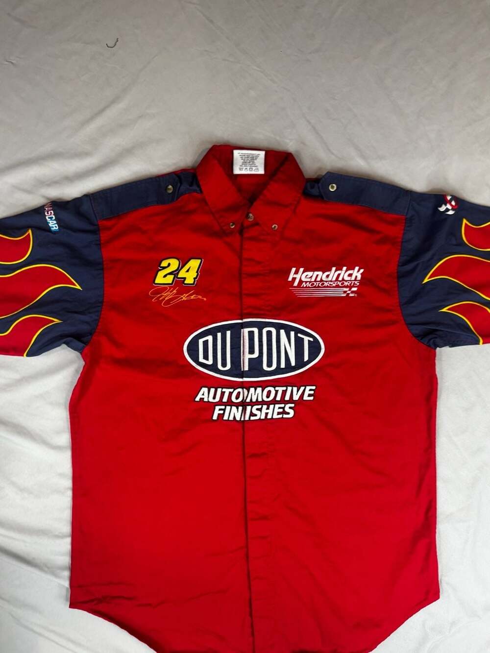 Chase Authentics Jeff Gordon 24 Dupont Hendrick Motorsports Shirt Medium